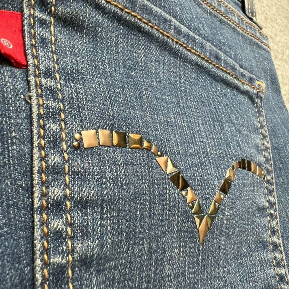 Levi's 512 Womens Jeans Perfectly Slimming Boot Cut Denim 10 S/C - Picture 4 of 11